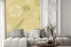 Fototapeta: パ タ ー ン · パ ン · ク ラ フ ト ペ ー パ ー