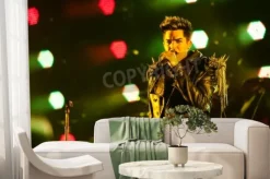 Fototapeta: 3 july, 2012 - moscow, russia - british rock band queen performing