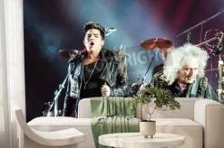 Fototapeta: 03 lipca 2012 - moskwa, rosja - brytyjski zespół rockowy królowa