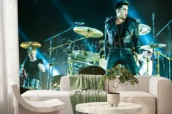 Fototapeta: 03 lipca 2012 - moskwa, rosja - brytyjski zespół rockowy królowa