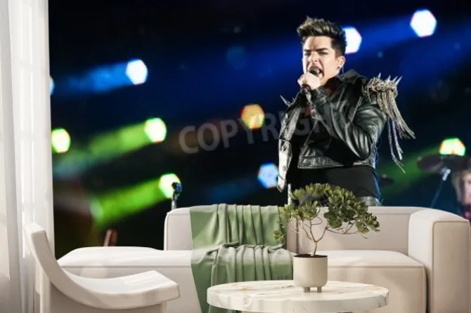 Fototapeta: 03 lipca 2012 - moskwa, rosja - brytyjski zespół rockowy królowa