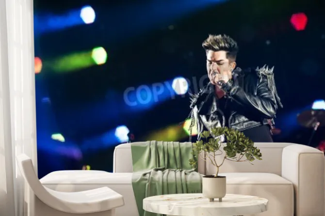 Fototapeta: 03 lipca 2012 - moskwa, rosja - brytyjski zespół rockowy królowa