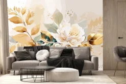 Fototapeta: Abstract art background vector. luxury minimal style wallpaper