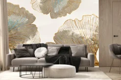 Fototapeta: Abstract artistic background luxury minimalist wallpaper with