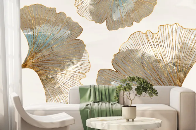 Fototapeta: Abstract artistic background luxury minimalist wallpaper with