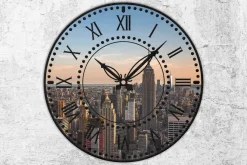 Fototapeta: Abstrakcja nowego jorku na zegarze