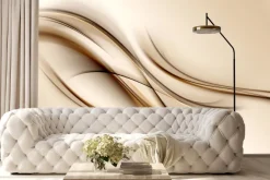 Fototapeta: Abstrakcja o miękkich liniach