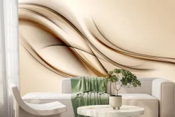 Fototapeta: Abstrakcja o miękkich liniach