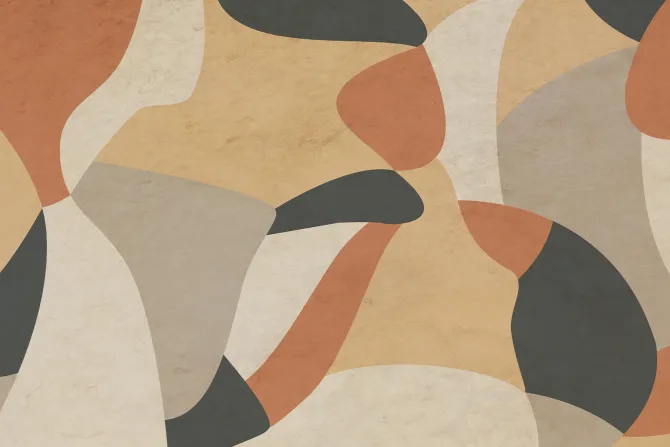 Fototapeta: Abstrakcyjne formy na teksturowym tle w nowoczesnym stylu