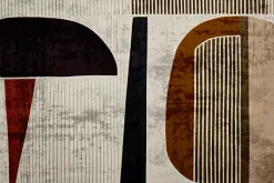 Fototapeta: Abstrakcyjne kształty geometryczne na tekturowym tle nowoczesny