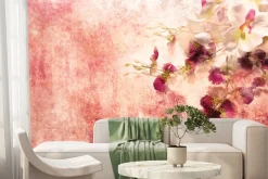 Fototapeta: Abstrakcyjne kwiaty różowego storczyka