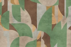 Fototapeta: Abstrakcyjne kształty geometryczne w nowoczesnym stylu z teksturą