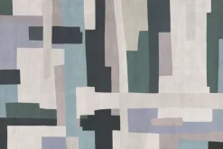 Fototapeta: Abstrakcyjne kształty w stylu retro