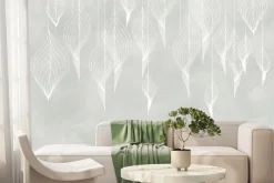 Fototapeta: Abstrakcyjne liście w stylu grunge