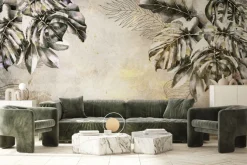 Fototapeta: Abstrakcyjne liście monstery