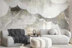 Fototapeta: Abstrakcyjne teksturowe tło loft industrialny beton nowoczesny