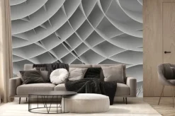 Fototapeta: Abstrakcyjne tło z spirale, 3 d renderowania