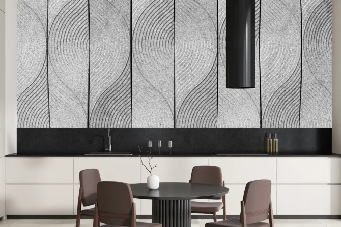 Fototapeta: Abstrakcyjny geometryczny wzór na betonie