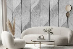 Fototapeta: Abstrakcyjny geometryczny wzór na betonie