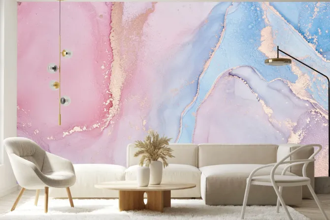 Fototapeta: Abstrakcyjny marmur w pastelowych barwach