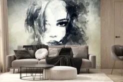 Fototapeta: Abstrakcyjny portret kobiety