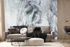 Fototapeta: Abstrakcyjny portret konia na betonowej ścianie