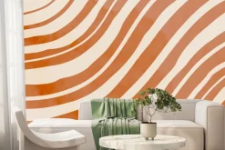 Fototapeta: Abstrakcyjny wzór z liniami w nowoczesnym stylu