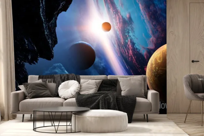 Fototapeta: Abstrakcyjny widok kosmosu