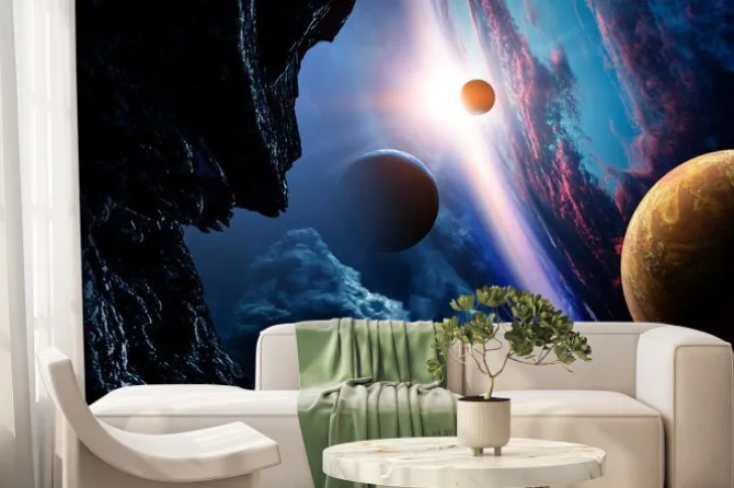 Fototapeta: Abstrakcyjny widok kosmosu