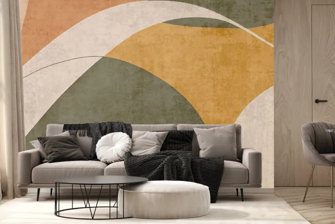 Fototapeta: Abstrakcyjny wzór w nowoczesnym stylu