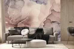 Fototapeta: Abstrakcyjny wzór w pastelowe plamy farby