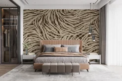 Fototapeta: Abstrakcyjny wzór w imitacji zebry