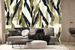 Fototapeta: Abstrakcyjny wzór w stylu zebry