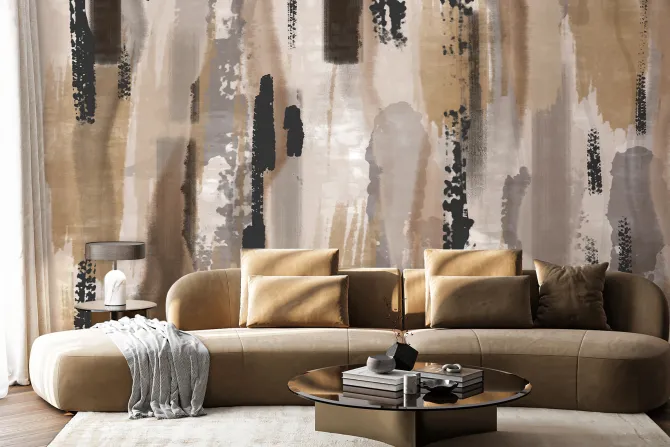 Fototapeta: Abstrakcyjny wzór pociągnięcia pędzla i akwarele artystyczna