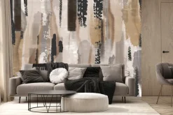 Fototapeta: Abstrakcyjny wzór pociągnięcia pędzla i akwarele artystyczna