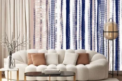 Fototapeta: Abstrakcyjny wzór w stylu vintage z paskami