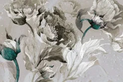 Fototapeta: Akwarela kwitnących tulipanów