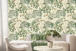 Fototapeta: Akwarelowe dmuchawce i kwiaty polne delikatny motyw roślinny