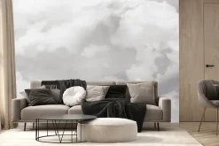 Fototapeta: Akwarelowe niebo z chmurami