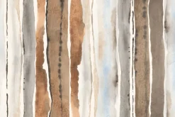 Fototapeta: Akwarelowy deseń z pionowymi paskami w stylu vintage