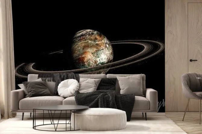 Fototapeta: Alien exo planet. elementy tego zdjęcia dostarczone przez nasa