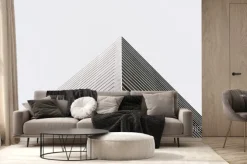 Fototapeta: Architecture minimalism modern style design details building