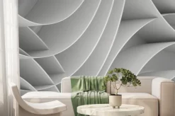 Fototapeta: Architektoniczna abstrakcja w 3d