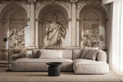 Fototapeta: Architektura z fontanną w rzymie