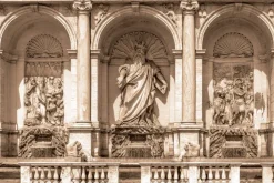 Fototapeta: Architektura z fontanną w rzymie