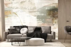 Fototapeta: Artystyczna abstrakcja z rozmyciami farby