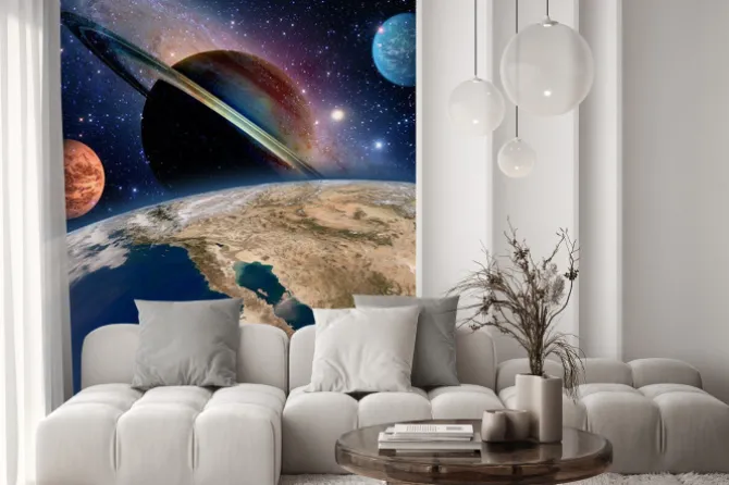 Fototapeta: Astrologia astronomia przestrzeń ziemi tworzenie układ słoneczny