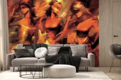 Fototapeta: Atrakcyjne kobiety w czerwieni