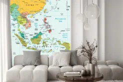 Fototapeta: Azja południowo-wschodnia podziały polityczne