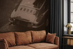 Fototapeta: Bagażnik samochodu w style vintage